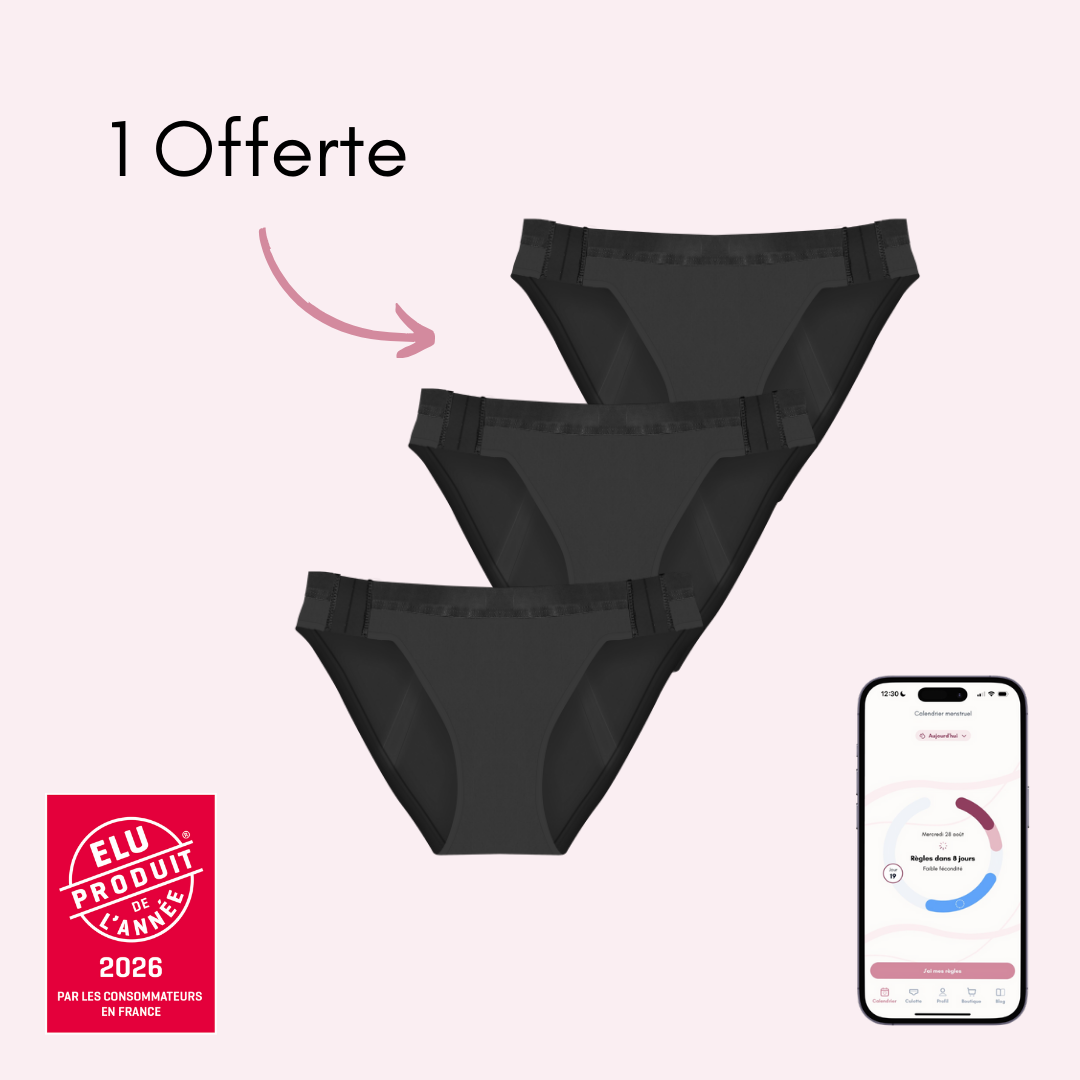 Culotte Menstruelle Arya Détachable (Nouveauté) Produit de l'année 2026  ✨